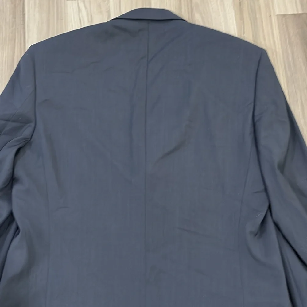 Martina Franca Gray Wool 3‎ Button Blazer 2 Piece Suit NWT